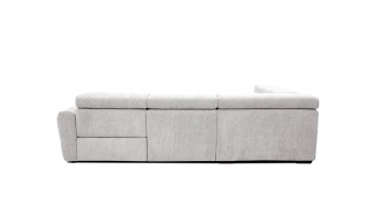 Canapé d'angle gauche avec un relax électrique 5 places CALVERA