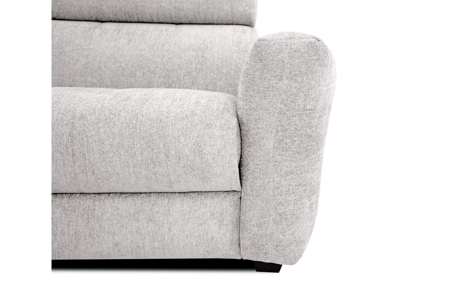 Canapé d'angle gauche avec un relax électrique 5 places CALVERA