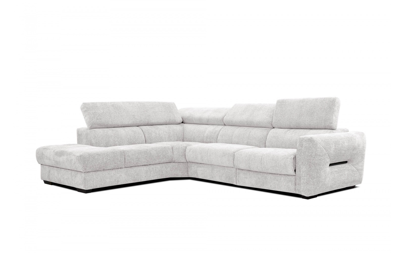 Canapé d'angle gauche avec un relax électrique 5 places CALVERA