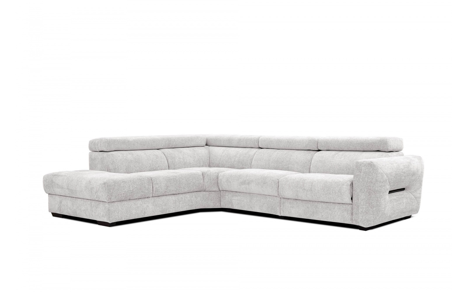 Canapé d'angle gauche avec un relax électrique 5 places CALVERA