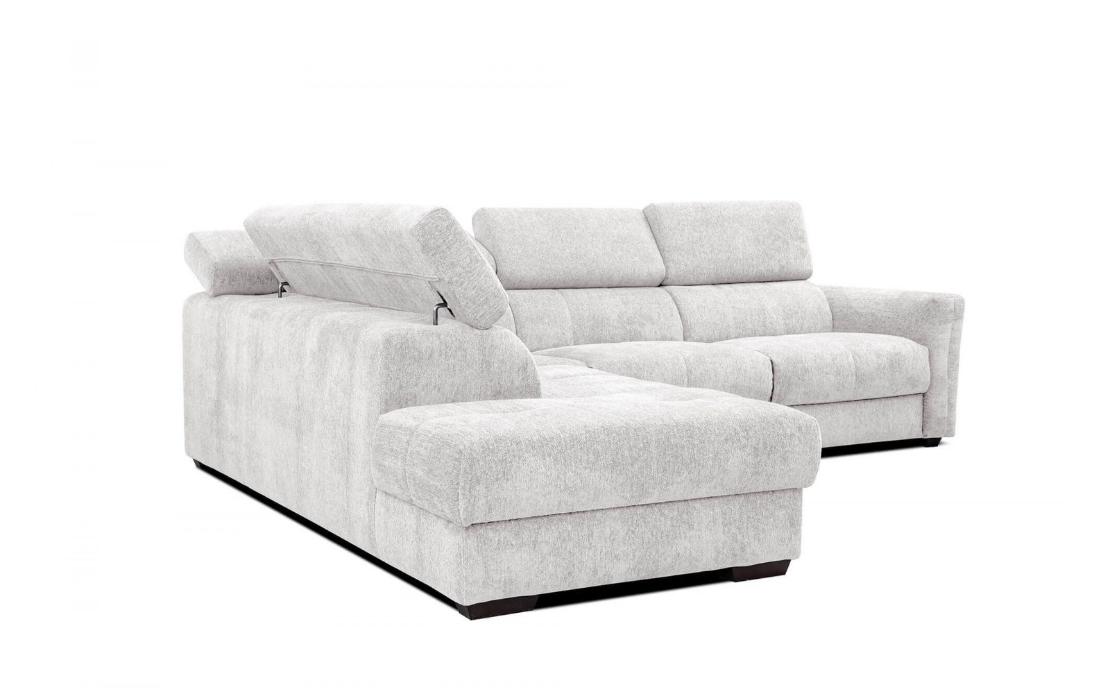 Canapé d'angle gauche avec un relax électrique 5 places CALVERA