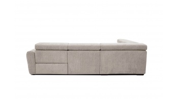 Canapé d'angle gauche avec un relax électrique 5 places CALVERA