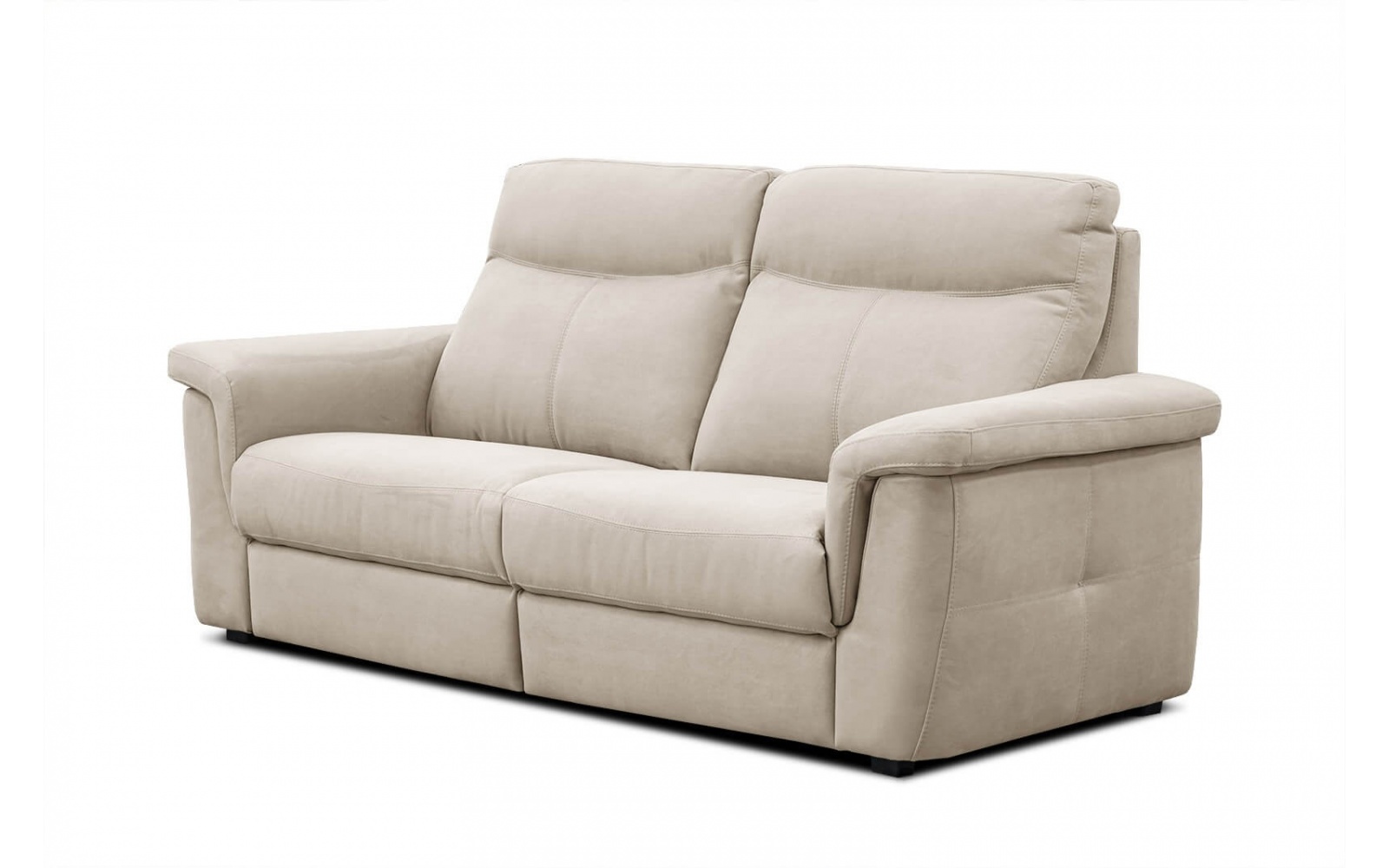 Canapé droit 3 places avec deux relax électriques JONES