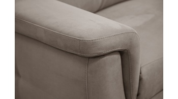 Canapé droit 3 places avec deux relax électriques JONES