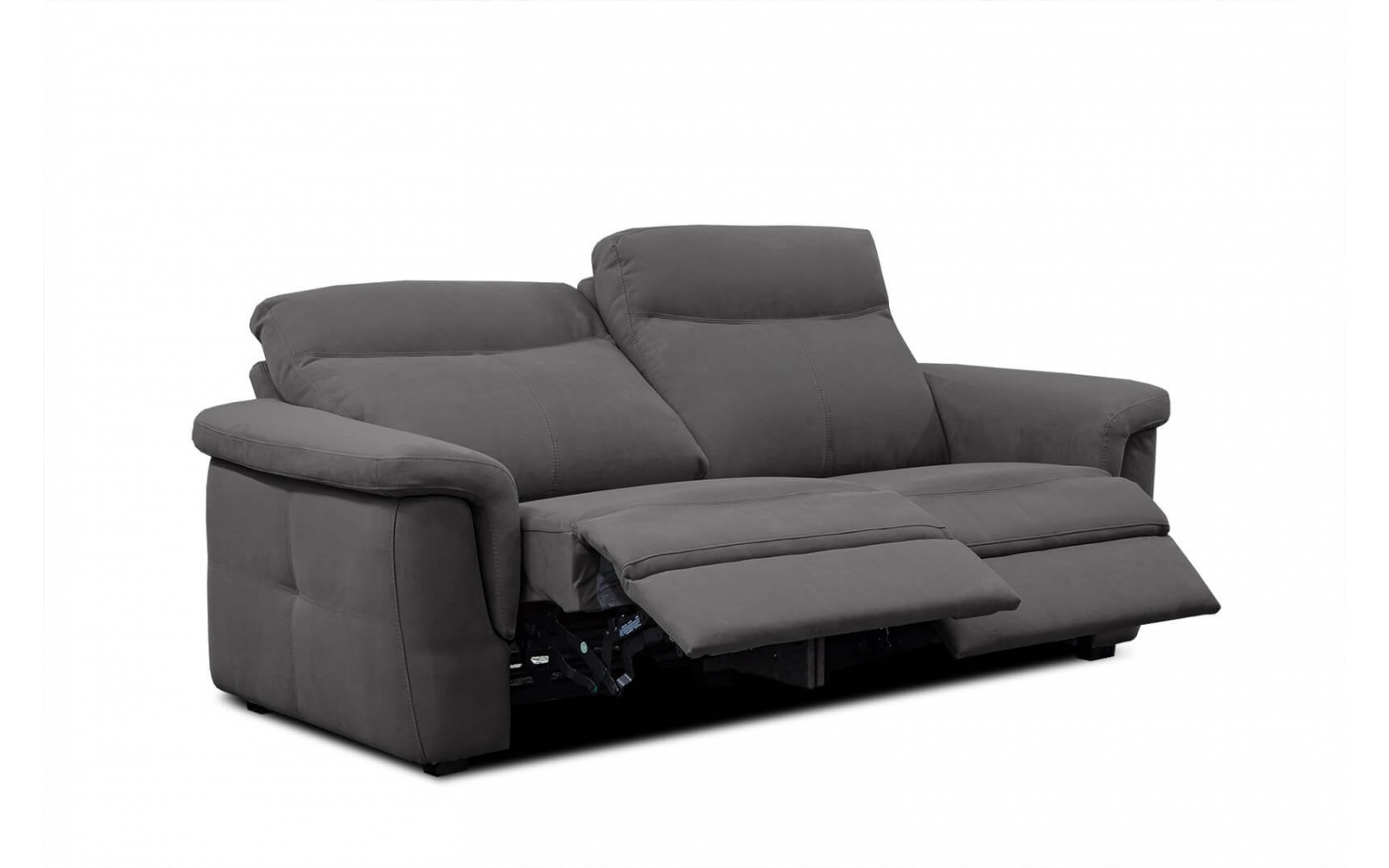 Canapé droit 3 places avec deux relax électriques JONES