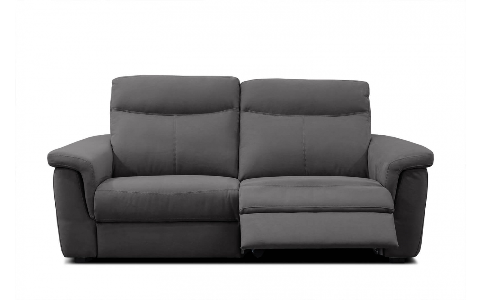 Canapé droit 3 places avec deux relax électriques JONES