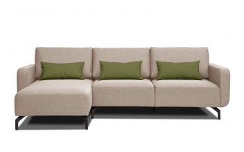 Canapé d'angle gauche 3 places DANNY