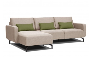 Canapé d'angle gauche 3 places DANNY