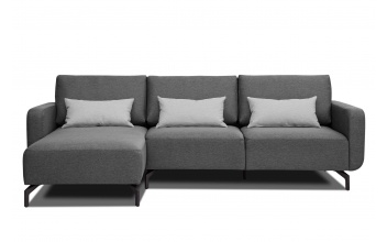 Canapé d'angle gauche 3 places DANNY