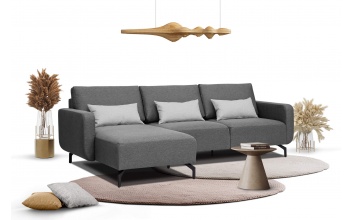 Canapé d'angle gauche 3 places DANNY