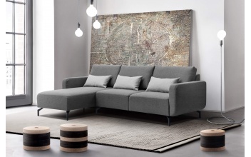 Canapé d'angle gauche 3 places DANNY