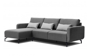 Canapé d'angle gauche 3 places DANNY