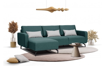 Canapé d'angle gauche 3 places DANNY