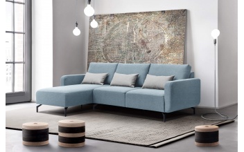 Canapé d'angle gauche 3 places DANNY