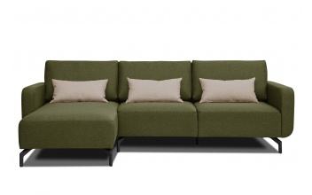 Canapé d'angle gauche 3 places DANNY