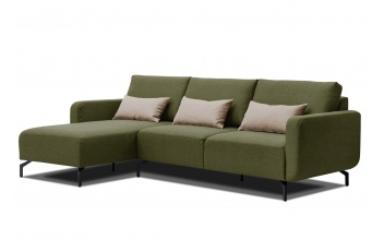 Canapé d'angle gauche 3 places DANNY