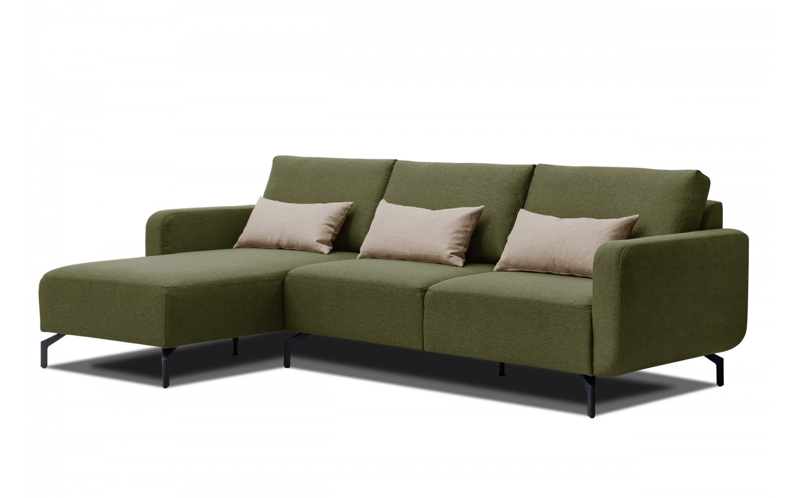 Canapé d'angle gauche 3 places DANNY