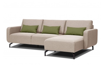 Canapé d'angle droit 3 places DANNY