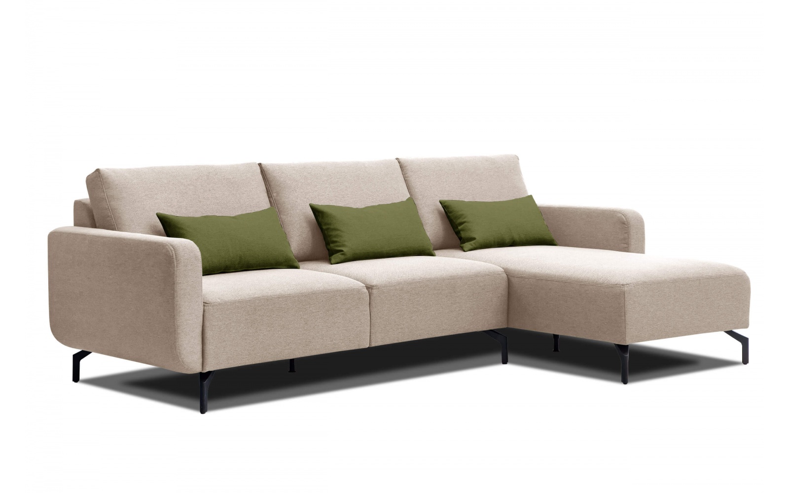 Canapé d'angle droit 3 places DANNY