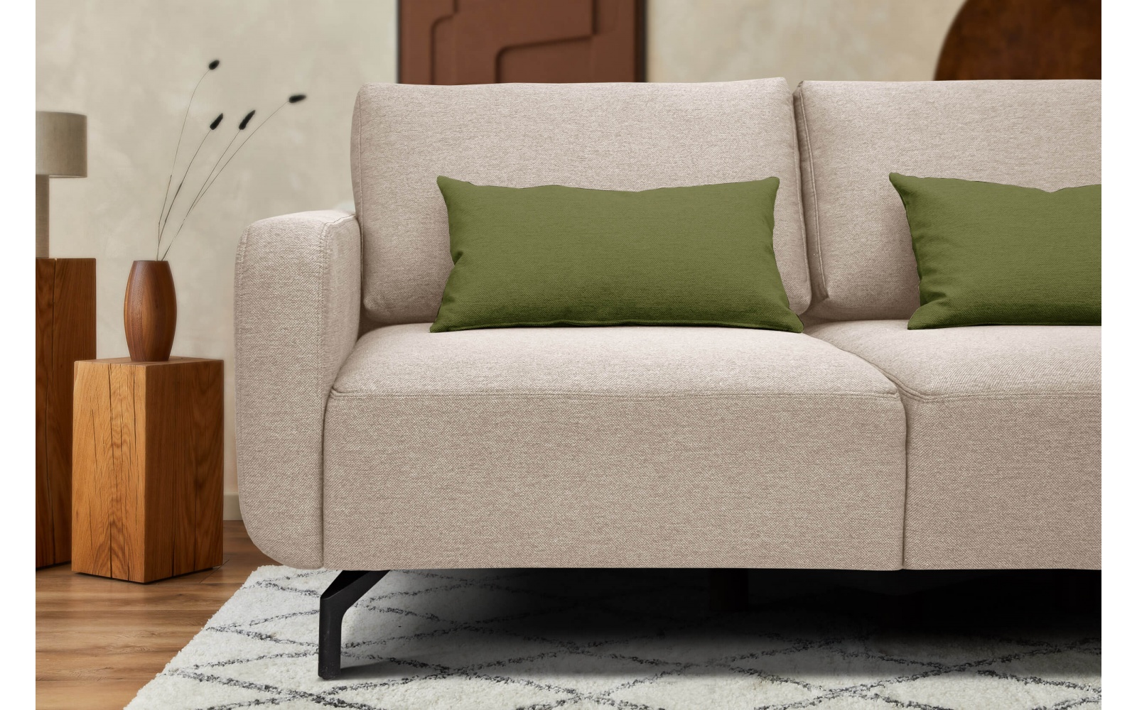 Canapé d'angle droit 3 places DANNY