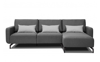 Canapé d'angle droit 3 places DANNY