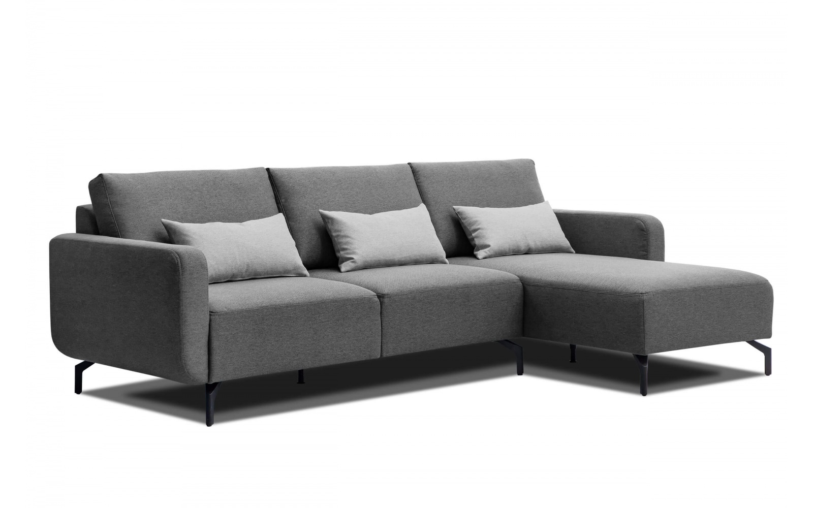 Canapé d'angle droit 3 places DANNY