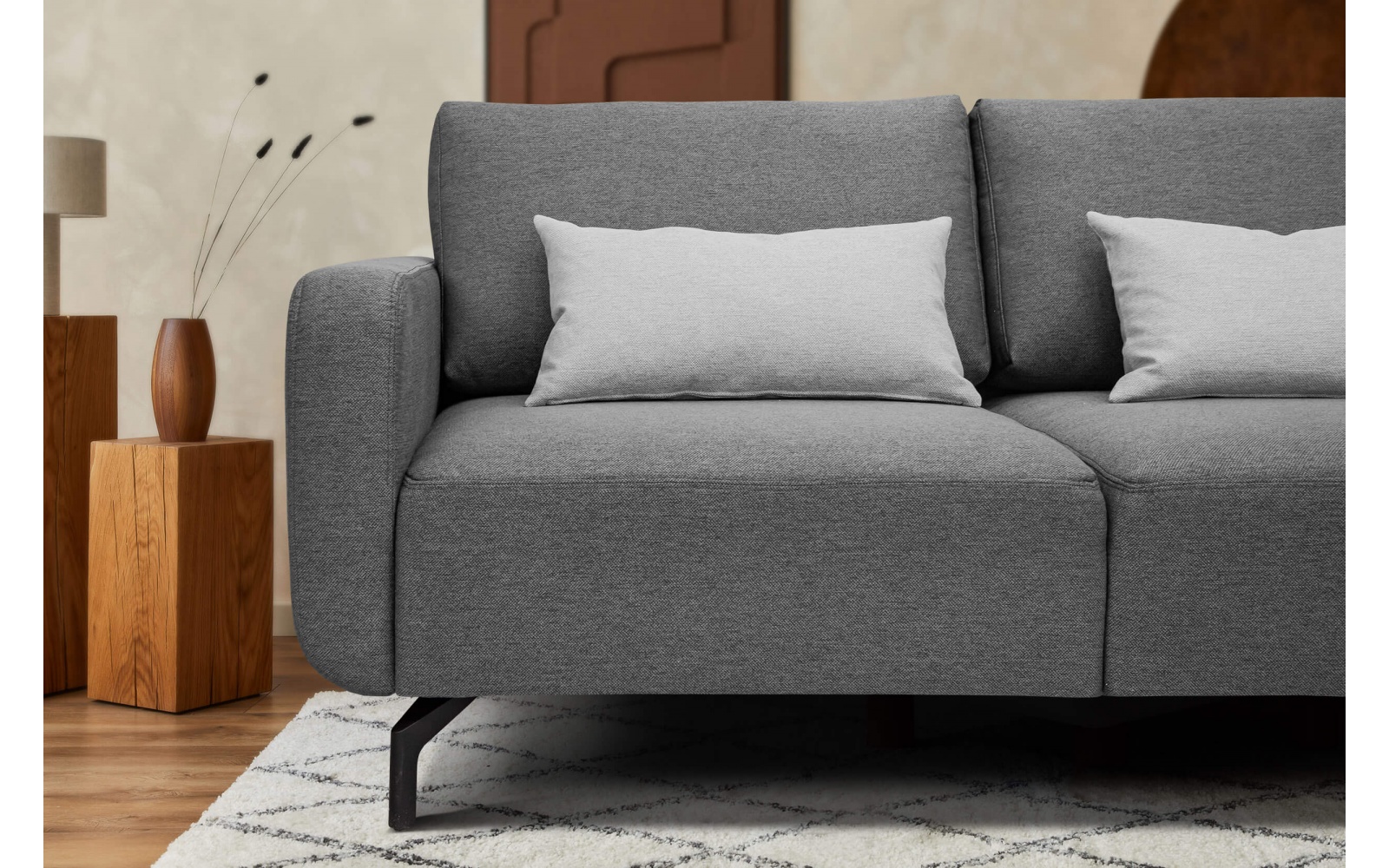 Canapé d'angle droit 3 places DANNY