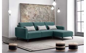 Canapé d'angle droit 3 places DANNY