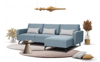 Canapé d'angle droit 3 places DANNY