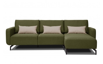 Canapé d'angle droit 3 places DANNY