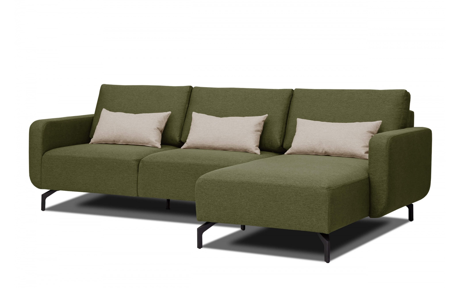 Canapé d'angle droit 3 places DANNY