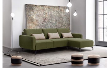 Canapé d'angle droit 3 places DANNY