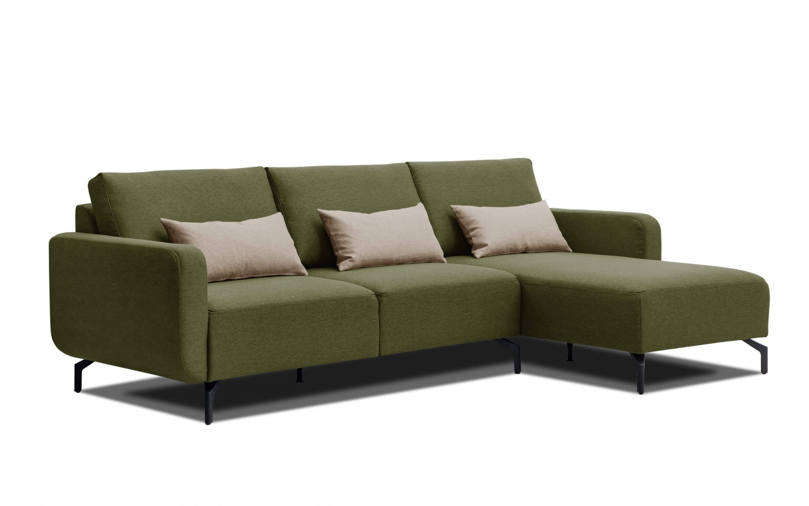 Canapé d'angle droit 3 places DANNY