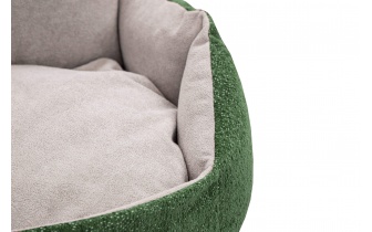 Panier pour chien et chat 70 x 55 cm vert + gris clair MICKEY