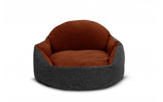 Panier pour chien et chat 70 x 55 cm gris foncé + rouge MICKEY