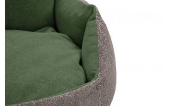 Panier pour chien et chat 70 x 55 cm beige + vert MICKEY