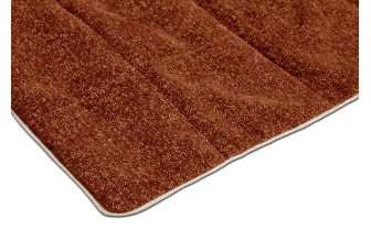 Panier pour chien et chat 100 x 120 cm orange + beige clair DINA