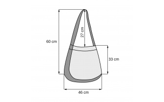 Sac cabas en tissu à motifs DIANE