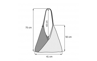 Sac cabas en tissu à motifs JADE