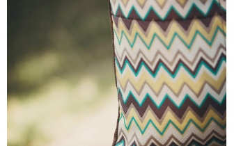 Sac cabas en tissu à motifs ELSA