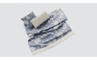 COSMO - Couvre-lit 135x200 cm avec des coussins décoratifs