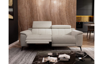 Canapé droit 3 places avec un relax électrique à côté gauche FIERO