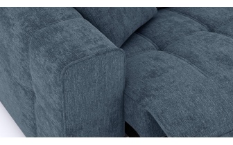 Canapé droit 3 places avec un relax électrique à côté gauche QUARTZ