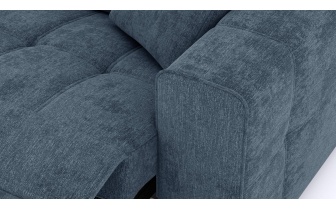 Canapé droit 3 places avec un relax électrique à côté droit QUARTZ