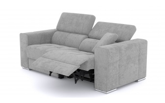 Canapé droit 3 places avec un relax électrique à côté droit QUARTZ