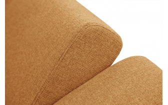 Canapé droit 3 places avec appuis-tête réglables QUARTZ