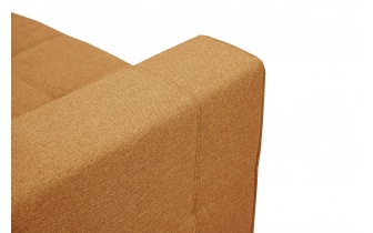 Canapé droit 3 places avec appuis-tête réglables QUARTZ