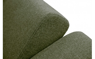 Canapé droit 3 places avec appuis-tête réglables QUARTZ