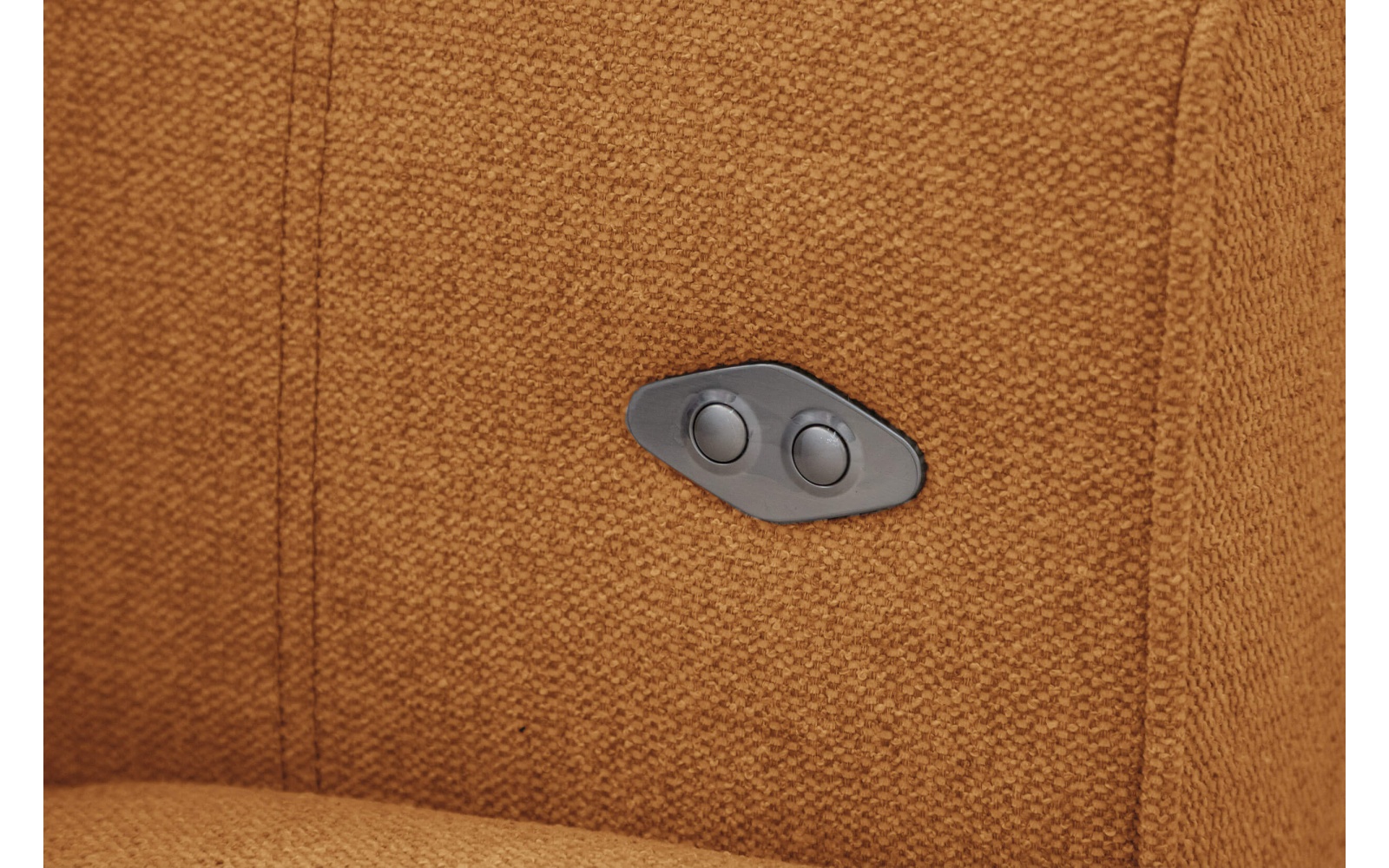 Canapé droit 3 places avec siège extensible électrique QUARTZ