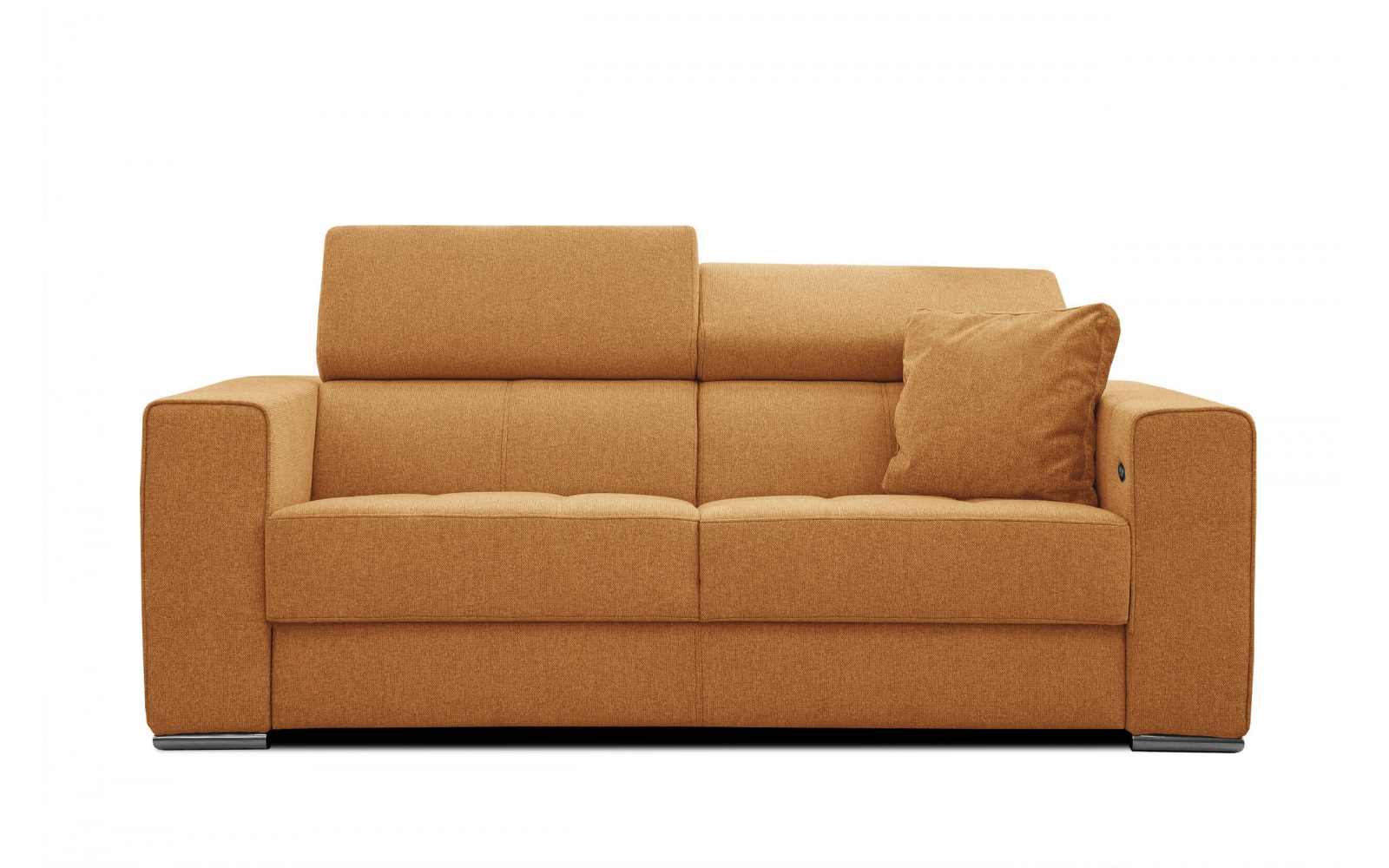 Canapé droit 3 places avec siège extensible électrique QUARTZ